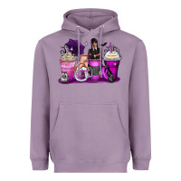 Lavender wednesday coffee cups Heavyweight Hoodie - Zillion Design Studio