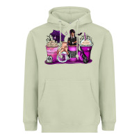 Matcha wednesday coffee cups Heavyweight Hoodie - Zillion Design Studio