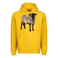 Lemon suffolk ewe Premium Hoodie - BarkalooDesign