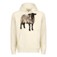 Sandshell suffolk ewe Premium Hoodie - BarkalooDesign