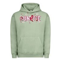 Pigment Oil Green auntie Urban Hoodie - MaliasSmallBusiness