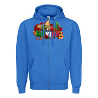 True Royal viva mexico Zipper Hoodie - Zillion Design Studio