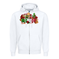 White viva mexico Zipper Hoodie - Zillion Design Studio