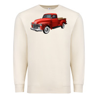 Sandshell western red truck right 34 view Premium Sweatshirt - FaDigitalArtStudio