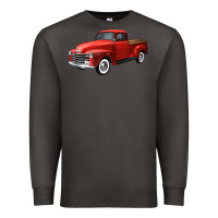 Western Red Truck Right 34 View Premium Sweatshirt | Teevron