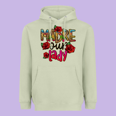 Madre Our Lady Heavyweight Hoodie Designed By Cts Tumbler Store