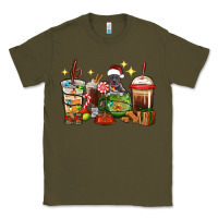 Army Green Christmas coffee cups with Pitbull Classic Tee - RanaPortraitStore