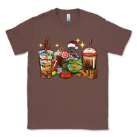 Chestnut Christmas coffee cups with Pitbull Classic Tee - RanaPortraitStore