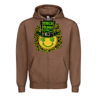 Chestnut st. patrick's day pinch proof lucky face Zipper Hoodie - RanaPortraitStore