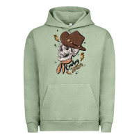 Pigment Oil Green cowboy killer Urban Hoodie - MaliasSmallBusiness