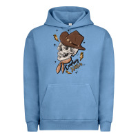 Pigment Pebble Blue cowboy killer Urban Hoodie - MaliasSmallBusiness