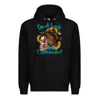 Black dead inside but caffeinated Premium Hoodie - Jasminsmagicworld
