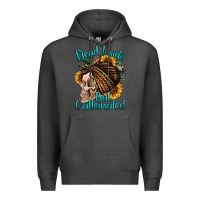 Charcoal Heather dead inside but caffeinated Premium Hoodie - Jasminsmagicworld