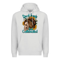 Dove Grey dead inside but caffeinated Premium Hoodie - Jasminsmagicworld