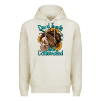 Oatmeal Heather dead inside but caffeinated Premium Hoodie - Jasminsmagicworld