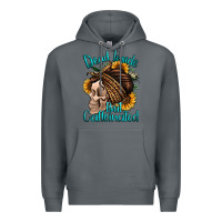 Rock dead inside but caffeinated Premium Hoodie - Jasminsmagicworld