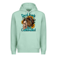 Seafoam dead inside but caffeinated Premium Hoodie - Jasminsmagicworld