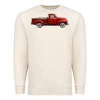 Sandshell western red truck right side view Premium Sweatshirt - FaDigitalArtStudio