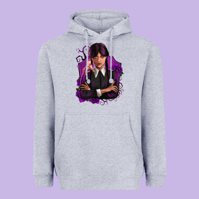 Wednesday Heavyweight Hoodie Designed By Zillion Design Studio