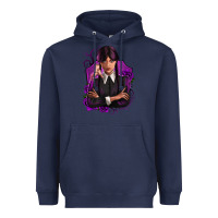 Navy wednesday Heavyweight Hoodie - Zillion Design Studio