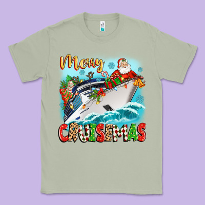 Merry Cruisemas Classic Tee Designed By Zillion Design Studio