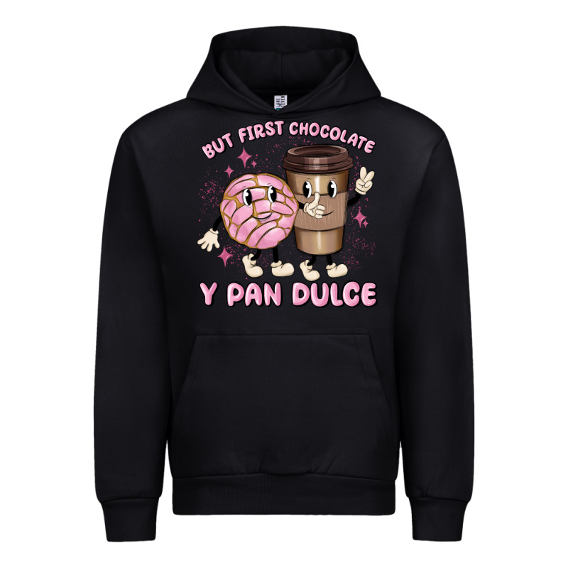 But First Chocolate Y Pan Dulce Urban Hoodie by MaliasSmallBusiness | Teevron