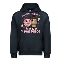 Navy but first chocolate y pan dulce Urban Hoodie - MaliasSmallBusiness