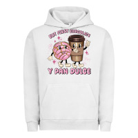 Pigment Lunar Rock but first chocolate y pan dulce Urban Hoodie - MaliasSmallBusiness
