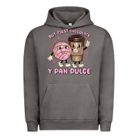 Pigment Tornado but first chocolate y pan dulce Urban Hoodie - MaliasSmallBusiness