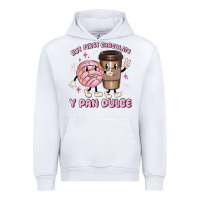 White but first chocolate y pan dulce Urban Hoodie - MaliasSmallBusiness
