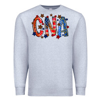 Heather Grey cna america Premium Sweatshirt - RacoonDesign
