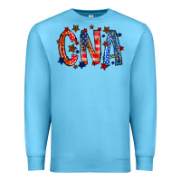 Ocean Blue cna america Premium Sweatshirt - RacoonDesign