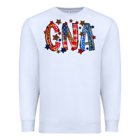 White cna america Premium Sweatshirt - RacoonDesign