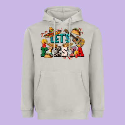Let's Fiesta Heavyweight Hoodie Designed By Cts Tumbler Store