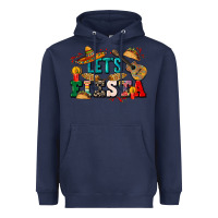 Navy Let's fiesta Heavyweight Hoodie - CTS Tumbler Store