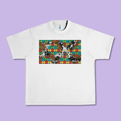 Western Autism  Cup Urban Heavy Tee Designed By Artiststas