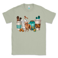 Matcha golden retriever dog coffee cups Classic Tee - texasbilliewilder