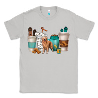 Moon Dust golden retriever dog coffee cups Classic Tee - texasbilliewilder