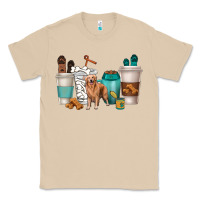Mushroom golden retriever dog coffee cups Classic Tee - texasbilliewilder