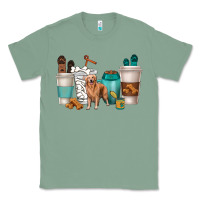 Sage golden retriever dog coffee cups Classic Tee - texasbilliewilder