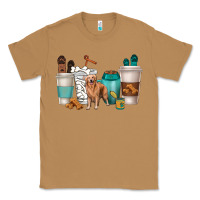 Toasted Coconut golden retriever dog coffee cups Classic Tee - texasbilliewilder