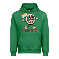 Emerald love everyone Urban Hoodie - MaliasSmallBusiness