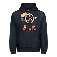 Navy love everyone Urban Hoodie - MaliasSmallBusiness