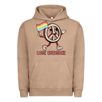 Pigment Burro love everyone Urban Hoodie - MaliasSmallBusiness