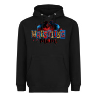 Black wrestling mom Heavyweight Hoodie - Zillion Design Studio