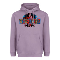 Lavender wrestling mom Heavyweight Hoodie - Zillion Design Studio
