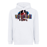 White wrestling mom Heavyweight Hoodie - Zillion Design Studio
