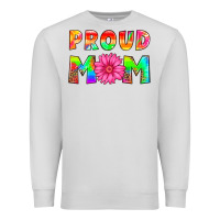 Dove Grey proud mom Premium Sweatshirt - HRA Design Shop