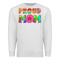 Oatmeal Heather proud mom Premium Sweatshirt - HRA Design Shop