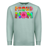 Seafoam proud mom Premium Sweatshirt - HRA Design Shop
